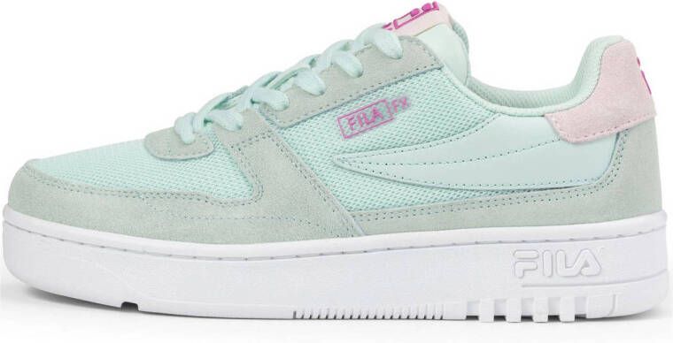Fila FXVentuno S sneakers turquoise lichtroze grijsers
