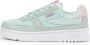 Fila FXVentuno S sneakers turquoise lichtroze grijsers - Thumbnail 1
