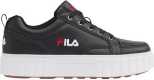 Fila new Zwarte sneaker platform