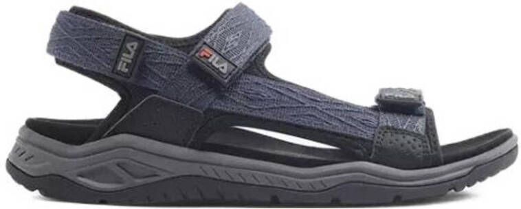 Fila Blauwe sandaal klittenband
