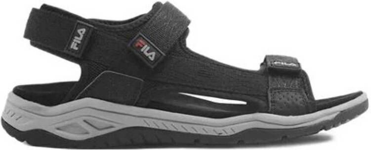 Fila Zwarte sandaal klittenband