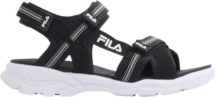 Fila Zwarte sandaal klittenband