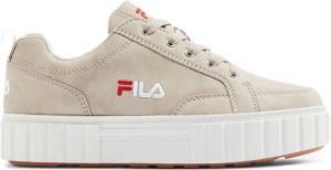 Fila Taupe platform sneaker