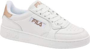 Fila Witte lage sneaker roségoud