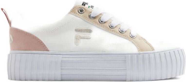 Fila Witte platform sneaker