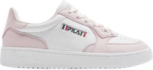 Fila sneakers wit lichtroze