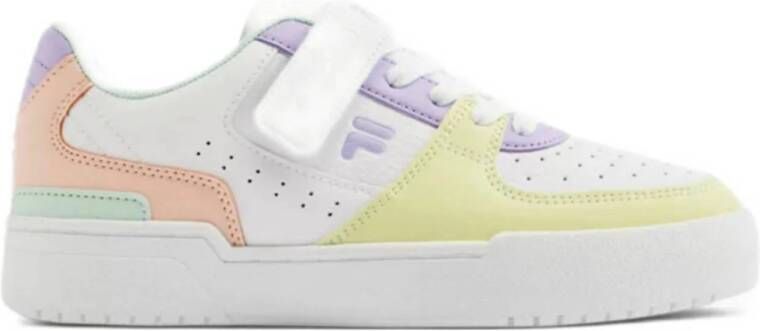 Fila sneakers wit pastel