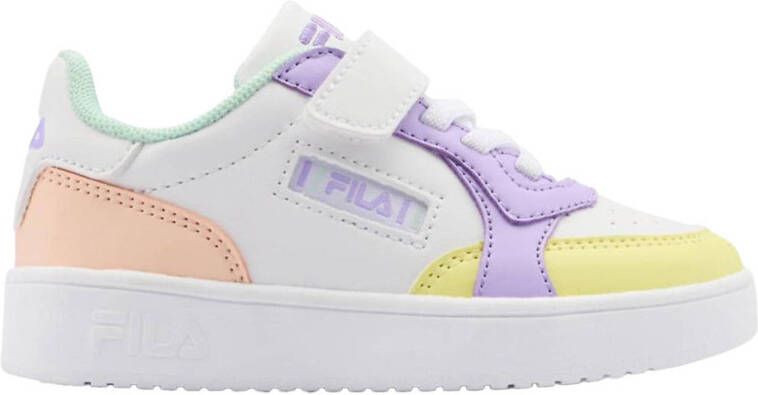 Fila sneakers wit pastel