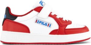 Fila sneakers wit rood