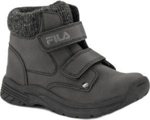 Fila Zwarte hoge sneaker gevoerd