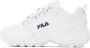 Fila Strada Low sneakers wit Imitatieleer Meerkleurig 30 - Thumbnail 2