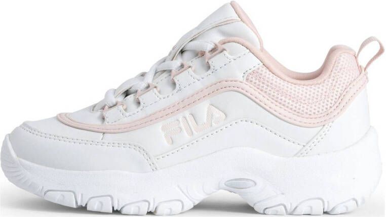 Fila Strada Logo Sneakers Laag Wit