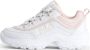 Fila Strada Logo Sneakers Laag Wit - Thumbnail 1