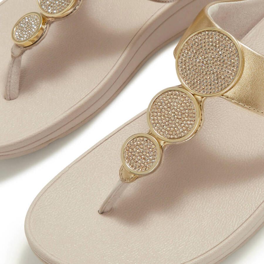 FitFlop Teenslippers HALO BEAD-CIRCLE METALLIC - Foto 2