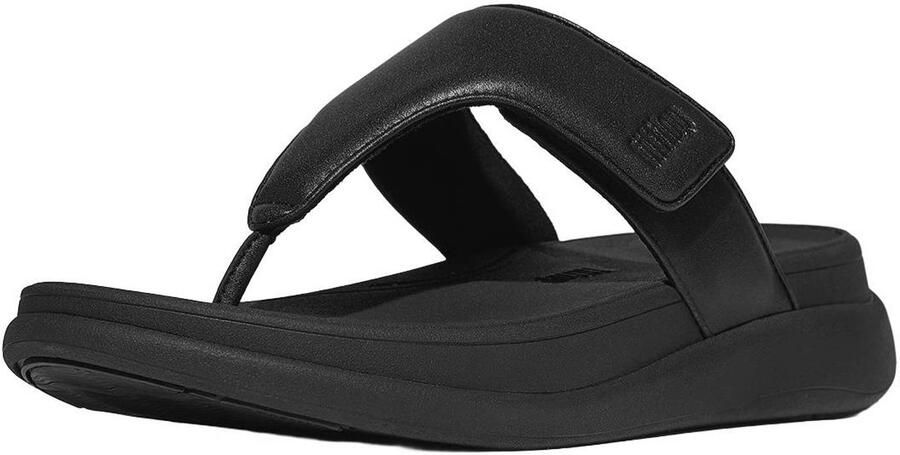 FitFlop TM leren slippers zwart - Foto 3