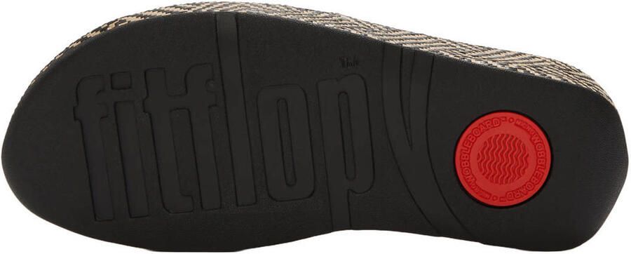 FitFlop TM leren slippers zwart - Foto 3