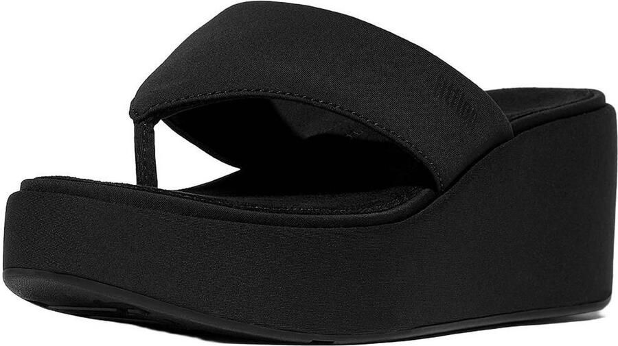 FitFlop TM leren slippers zwart - Foto 2