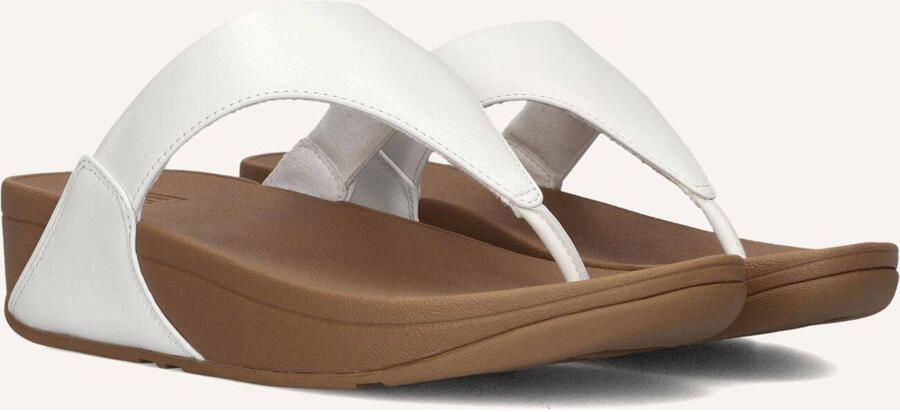 Fitflop Dianets LULU LEATHER TOEPOST pool slides pantoffel badeschoen met sleehak - Foto 7