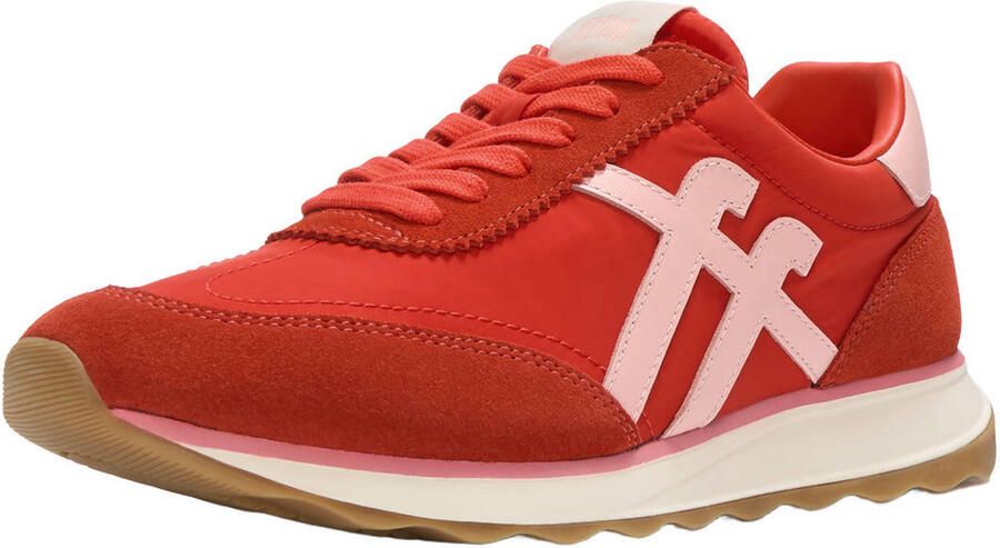 FITFLOP Lage Sneakers Dames Retro Q Ff A5q Maat: 41 Materiaal: Textiel Kleur: Rood - Foto 2