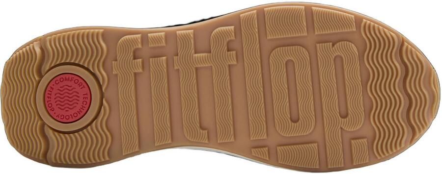 FitFlop TM suède sneakers grijsgroen - Foto 3
