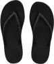 FITFLOP Teenslippers Dames Iqushion Sparkle Rubber Zwart - Zwart
