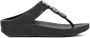 FITFLOP Slippers Dames Fe5 Maat: 40 Materiaal: Leer Kleur: Zwart - Thumbnail 1
