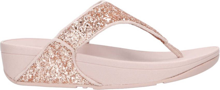 FitFlop TM Lulu Glitter Toe-Thongs teenslippers met glitters goud
