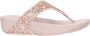 FitFlop TM Lulu Glitter Toe-Thongs teenslippers met glitters goud - Thumbnail 1