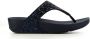 FitFlop ™ Lulu Glitter Toe-Thongs PU Glitter Black Glitter - Thumbnail 9