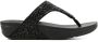 FITFLOP Slippers Dames X03 Maat: 37 Materiaal: Leer Kleur: Zwart - Thumbnail 2