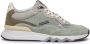 FLORIS VAN BOMMEL Lage Sneakers Heren Sfm-10136 De Zager Maat: 39⅓ Materiaal: Suède Kleur: Groen - Thumbnail 1