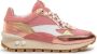 FLORIS VAN BOMMEL Lage Sneakers Dames Sfw-10098 Blokki Maat: 38 5 Materiaal: Suède Kleur: Roze - Thumbnail 1