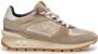 Floris van Bommel Blokki 05.06 leren sneakers taupe - Thumbnail 1