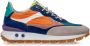Floris van bommel De Blokker 02.01 Orange G+Wijdte Lage sneakers - Thumbnail 2