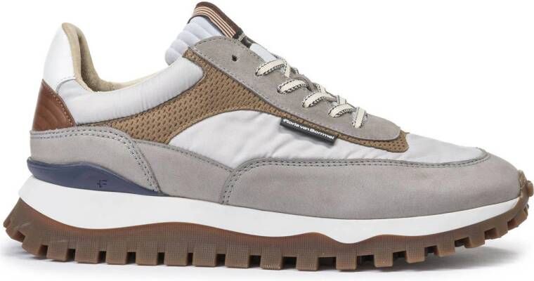 Floris van bommel 10157 De Grommer 32-01 Light Grey G+ Wijdte Lage sneakers