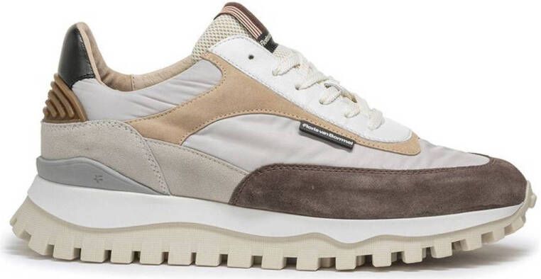 FLORIS VAN BOMMEL Lage Sneakers Heren Sfm-10157 De Grommer Maat: 40 Kleur: Grijs