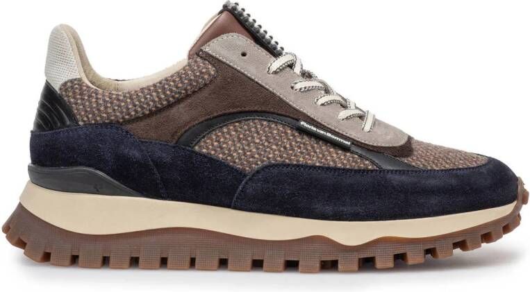 Floris van Bommel DE GROMMER 05.10 Lage sneakersVrije tijdsschoenenHeren sneakers Bruin