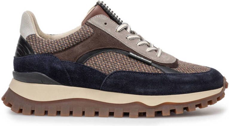 Floris van Bommel DE GROMMER 05.10 Lage sneakersVrije tijdsschoenenHeren sneakers Bruin