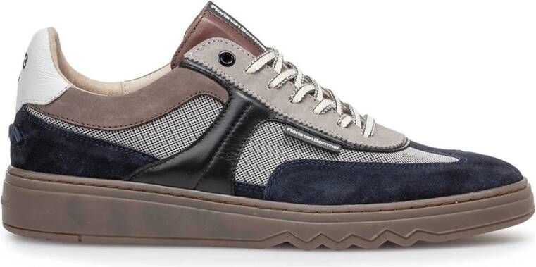 Floris van Bommel DE KUPSTER 08.13 Lage sneakersVrije tijdsschoenenHeren sneakers Blauw