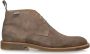 Floris van Floris van Bommel van Floris van Bommel Veterboots Heren Boots Laarzen Herenschoenen Suède SFM-50128 Taupe - Thumbnail 2