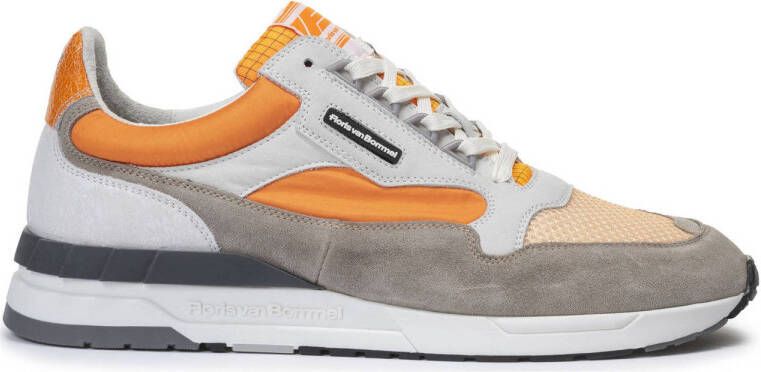 Floris van bommel 10119 De Runner 01.46 Orange G+ Wijdte Lage sneakers