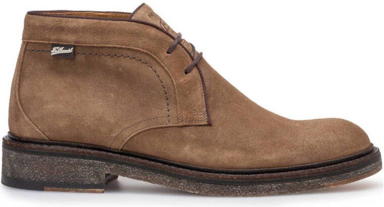Floris van Bommel De Tanker 07.03 suède veterboots cognac