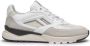 FLORIS VAN BOMMEL Lage Sneakers Heren Sfm-10154 De Treener Maat: 41⅓ Materiaal: Textiel Kleur: Wit - Thumbnail 1