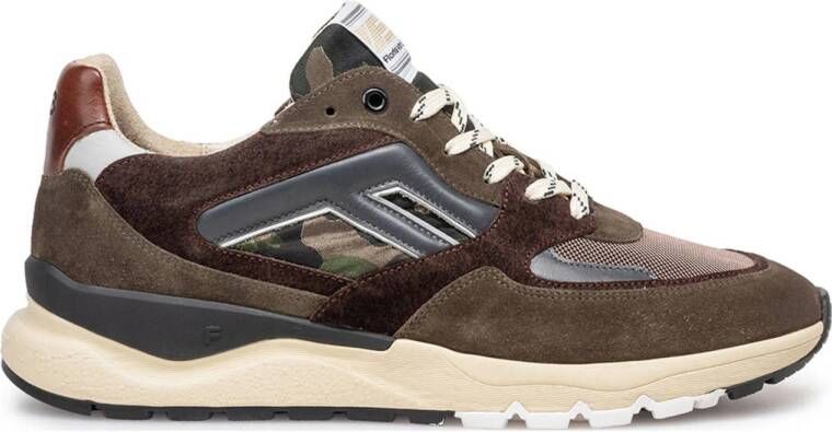Floris van Bommel DE TREENER 01.19 Lage sneakersVrije tijdsschoenenHeren sneakers Bruin