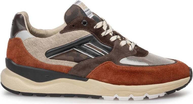 FLORIS VAN BOMMEL Lage Sneakers Heren Sfm-10154 De Treener Maat: 44⅔ Materiaal: Suède