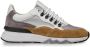 Floris van Bommel De Zager 01.10 Heren Sneakers Beige Divers Kleur Beige Divers - Thumbnail 1