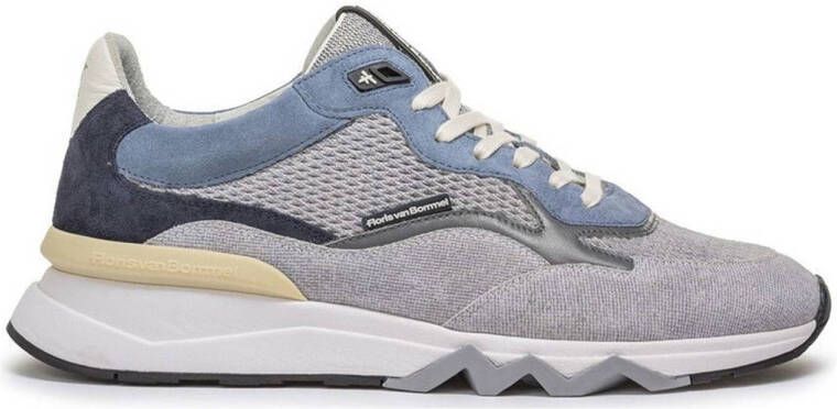 Floris van Bommel DE~ZAGER~02.56~~~~~~~~~~~~~~~~ Lage sneakersVrije tijdsschoenenHeren sneakers Blauw