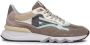 FLORIS VAN BOMMEL Lage Sneakers Heren Sfm-10136 De Zager Maat: 46⅔ Materiaal: Leer Kleur: Taupe - Thumbnail 1