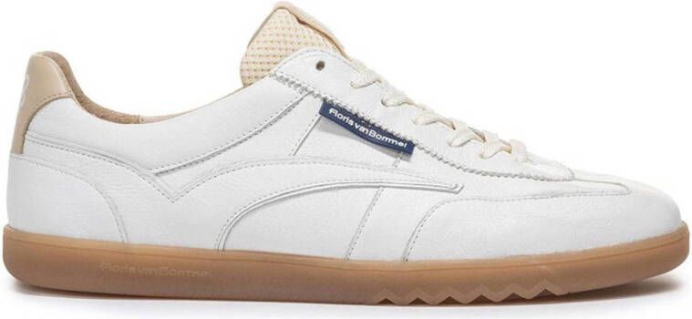 Floris van Bommel De Zaler 01.03 leren sneakers wit