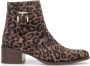 FLORIS VAN BOMMEL Enkellaarsjes Dames Sfw-50065 Evi Maat: 41 Materiaal: Suède Kleur: Bruin - Thumbnail 2